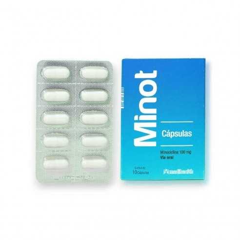 Minot 100 mg |10 Caps