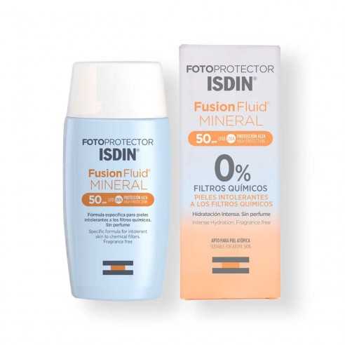 Fotoprotector Isdin Fusion Fluid Mineral SPF 50+ | 50 ml