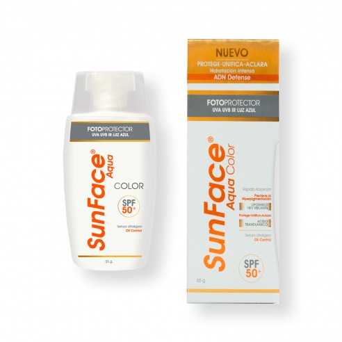 SunFace Aqua Color SPF 50+ | 55 g