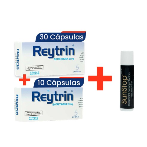 Reytrin Isotretinoina 20 mg | 30 Caps