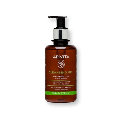 Apivita Purifying Cleansing Gel Face | 200 ml