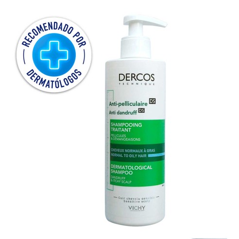 Dercos Shampoo Anti-Caspa DS| 390 ml