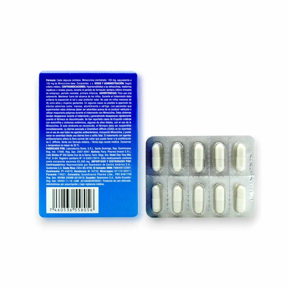 Minot 100 mg |10 Caps