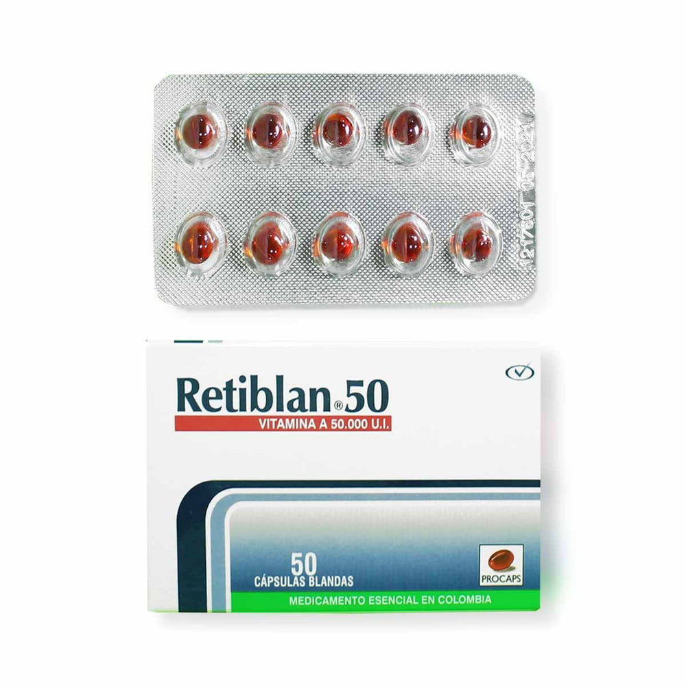 Retiblan 50 | 50 Caps