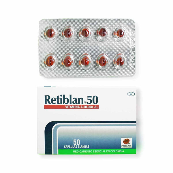 Retiblan 50 | 50 Caps
