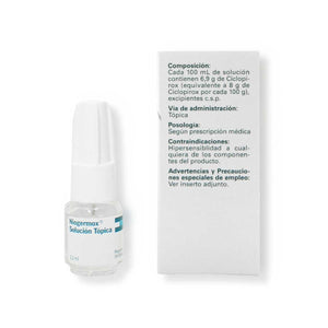 Niogermox 8% Solución Tópica Laca Ungueal | 3.3 ml
