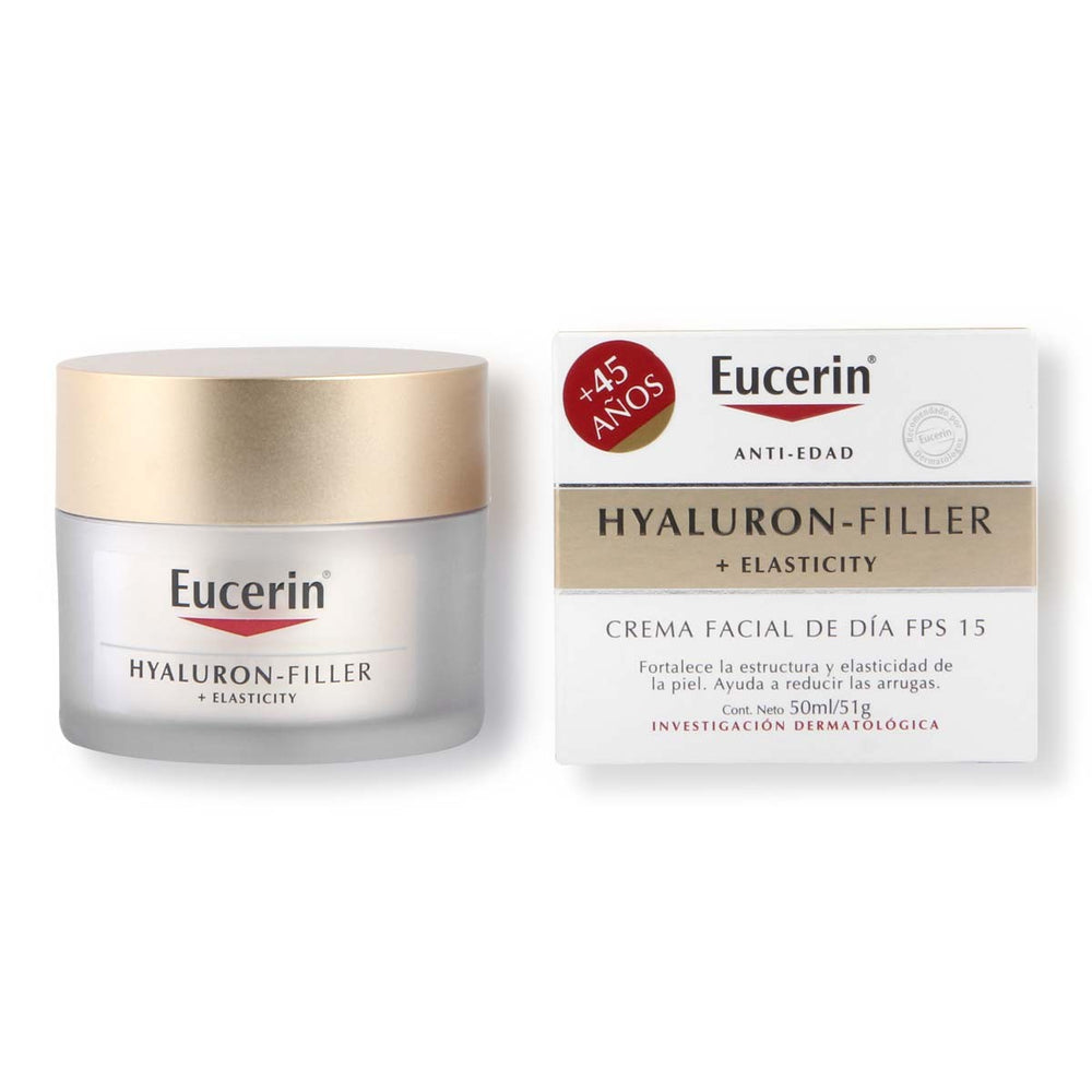 Hyaluron- Filler + Elasticity Crema Facial Día FPS 15 | 50 ml