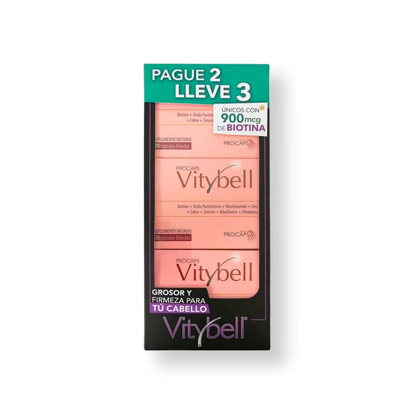 Kit Vitybell Caja Pague 2 lleve 3 | 30 Uds c/u