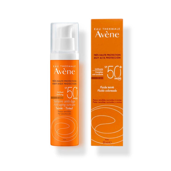Avène Solar Antiedad Con Color SPF 50+ | 50 ml