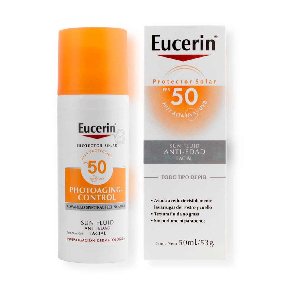 Protector solar Fluido Antiedad SPF 50+ | 50 ml