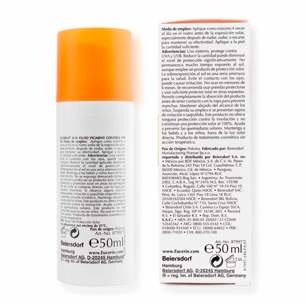 Sun Fluid Pigment Control FPS 50+ | 50 ml