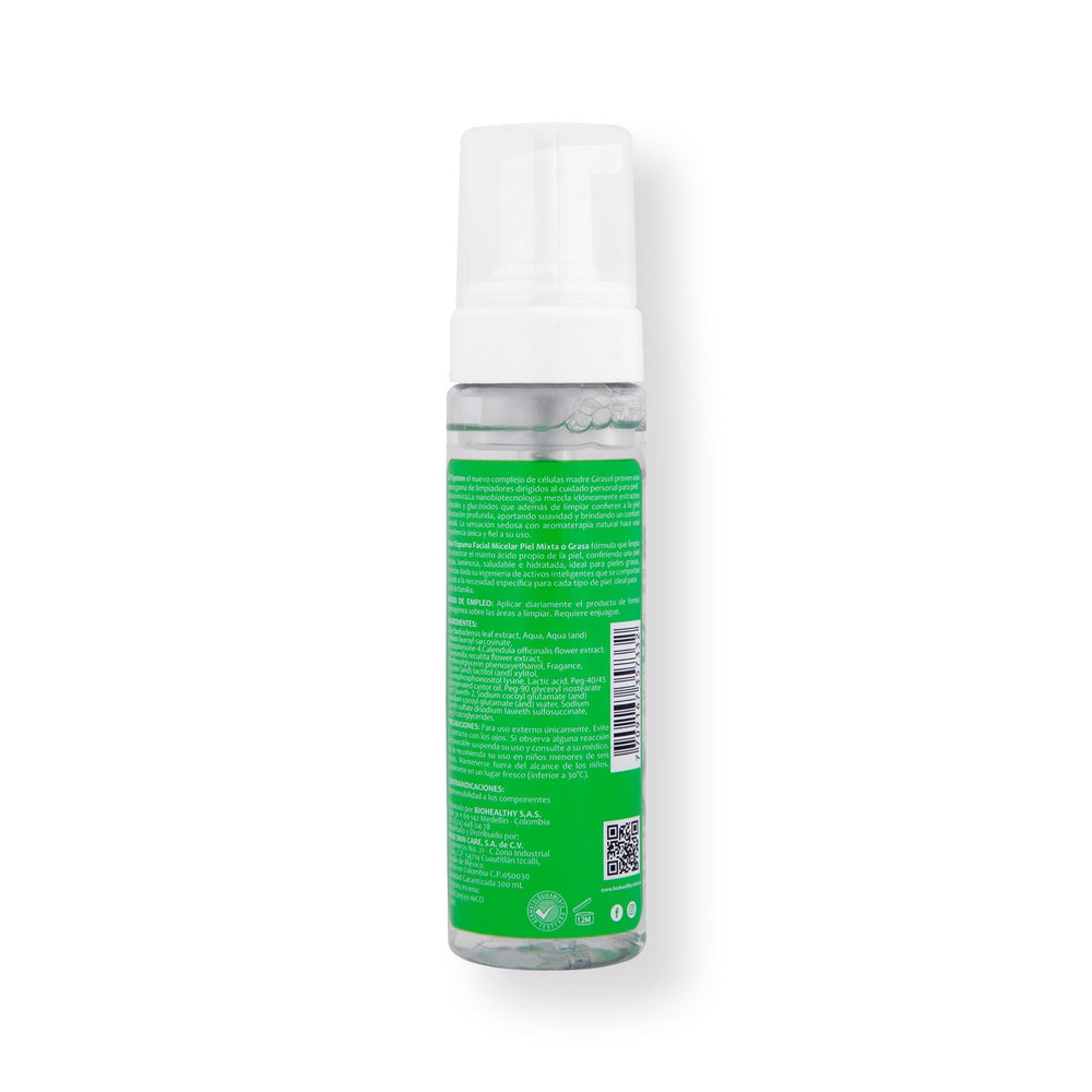 Xelar Espuma Facial Piel Mixta o Grasa | 200 ml