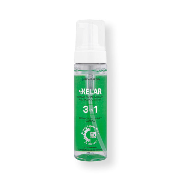 Xelar Espuma Facial Piel Mixta o Grasa | 200 ml