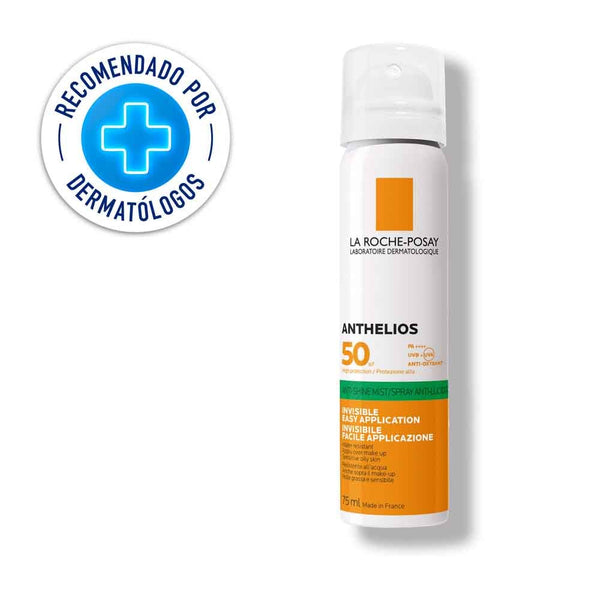 Anthelios Bruma Facial Invisible Antibrillo SPF 50 | 75 ml