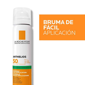 Anthelios Bruma Facial Invisible Antibrillo SPF 50 | 75 ml