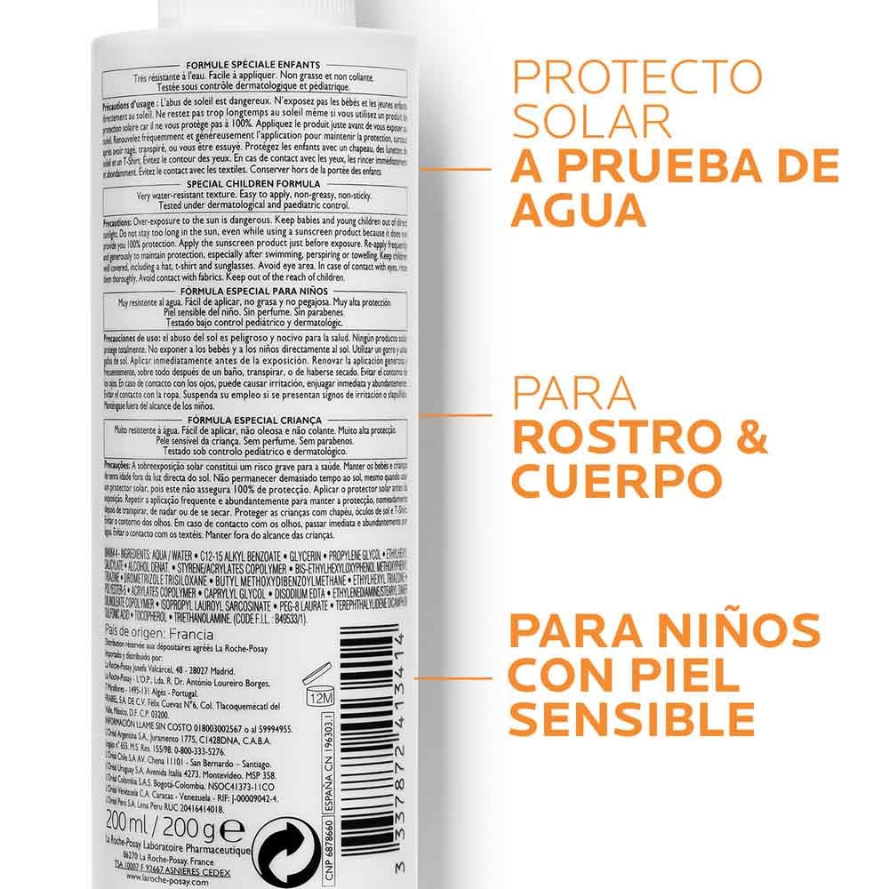 Anthelios Dermopediátrico Spray SPF 50+ | 200 ml
