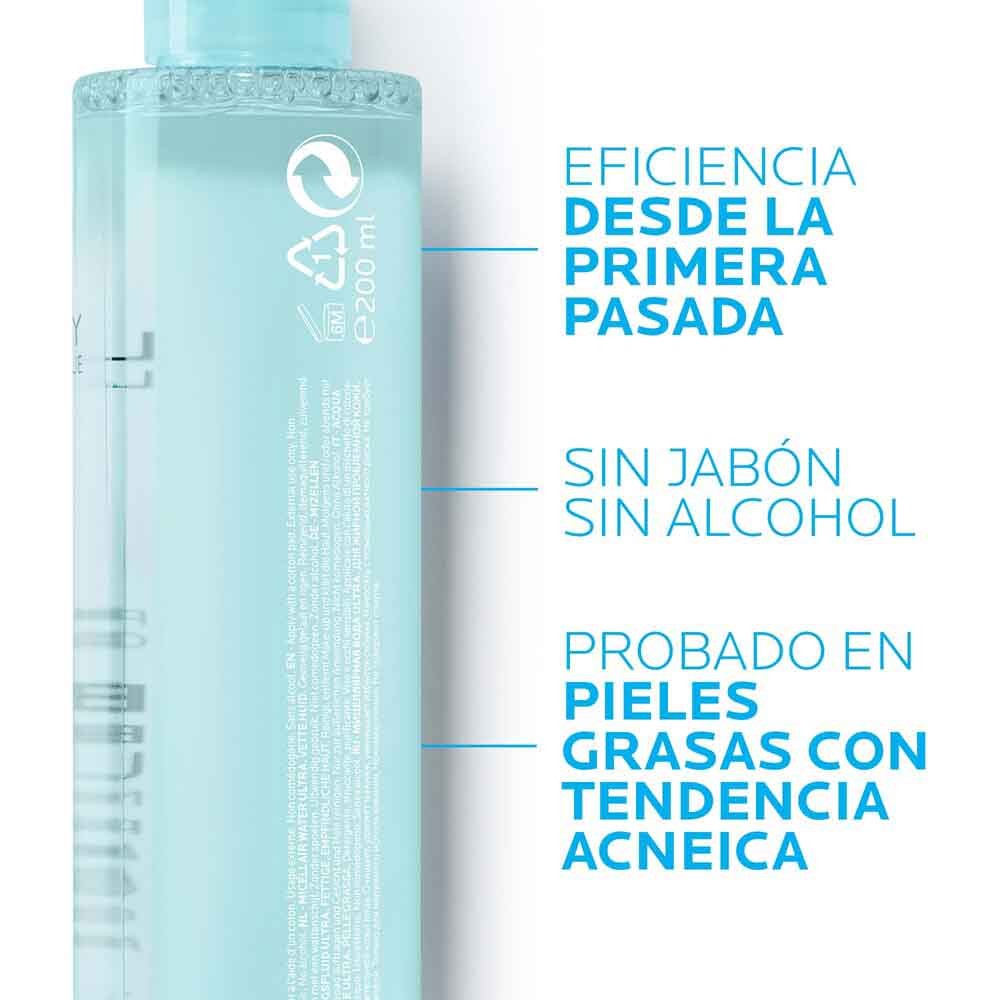 Limpiador Facial La Roche Posay Effaclar Agua Micelar Ultra | 200 ml