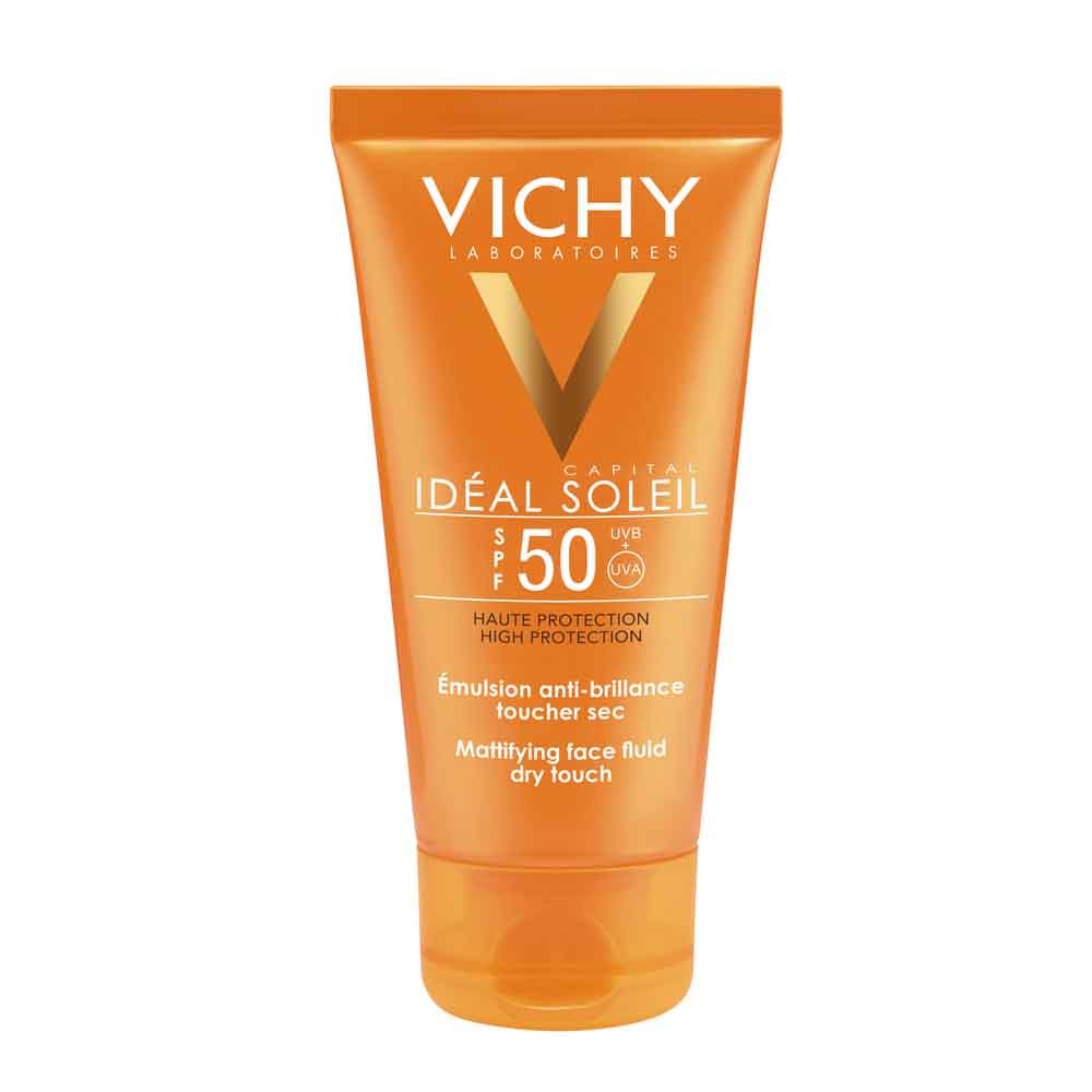 Idéal Soleil Emulsión Toque Seco SPF 50 | 50 ml