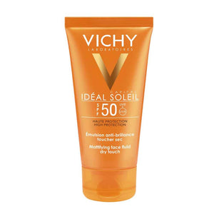 Idéal Soleil Emulsión Toque Seco SPF 50 | 50 ml