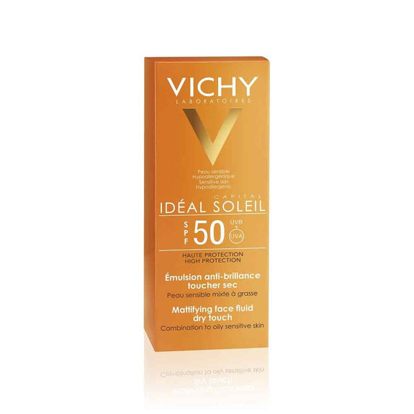 Idéal Soleil Emulsión Toque Seco SPF 50 | 50 ml