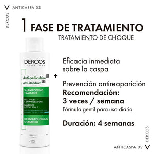 Dercos Champú Anti-caspa Cabello Normal a Graso | 200 ml