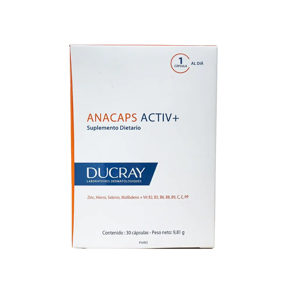 Ducray Anacaps Activ | 30 Caps