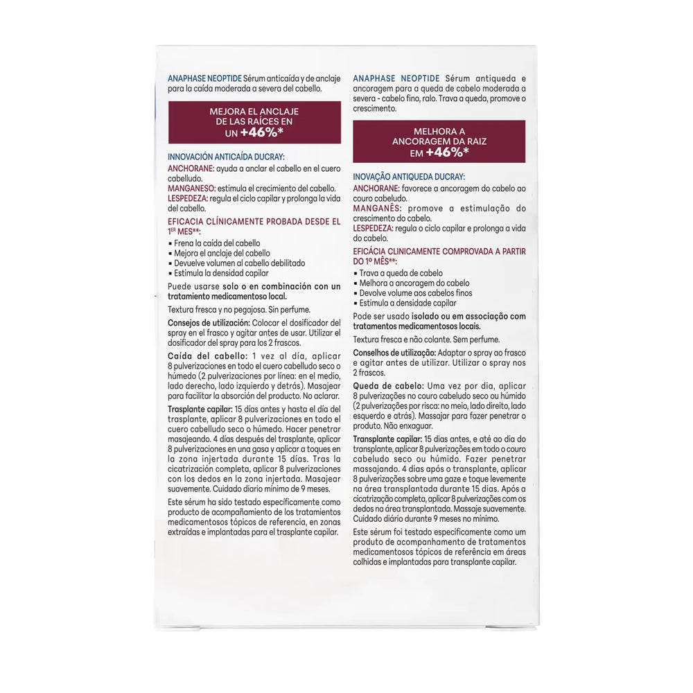 Ducray Anaphase Neoptide Expert Sérum Anticaída| 50 ml