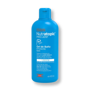 Nutratopic Pro-AMP Gel de baño emoliente | 400 ml