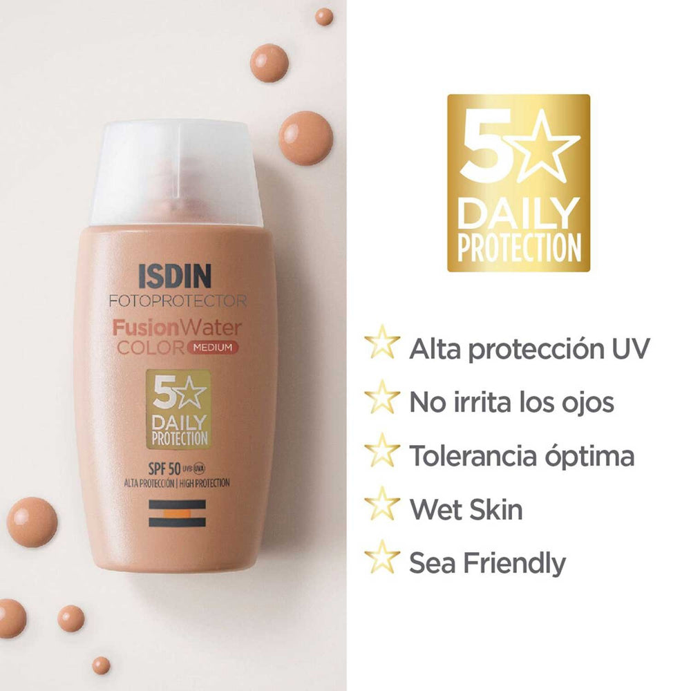 Fotoprotector Fusion Water Color Medium SPF 50 ml