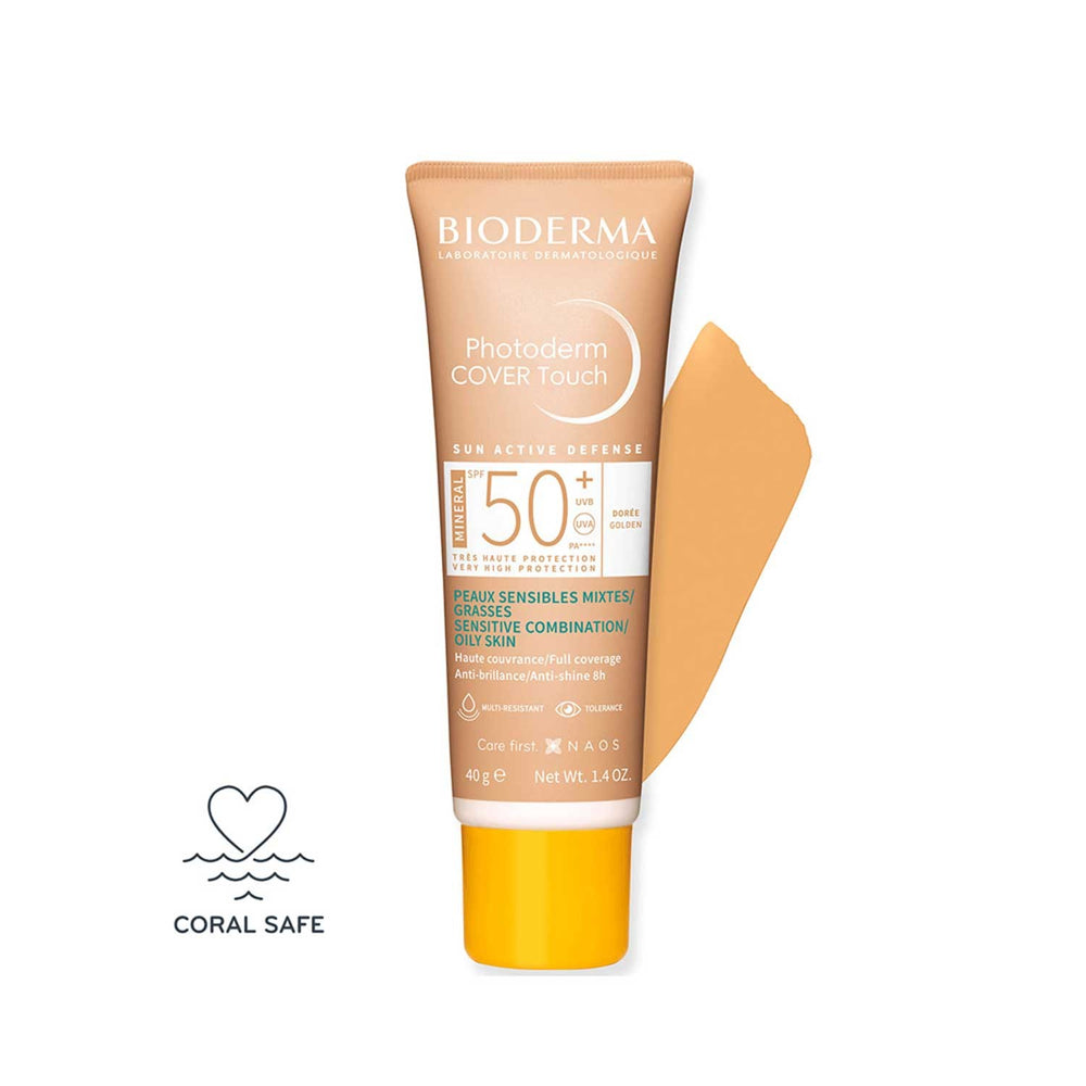 Photoderm Cover Touch Mineral Dorado | 40 g