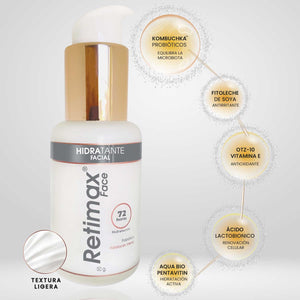 Retimax Face Hidratante Antiedad| 50 g