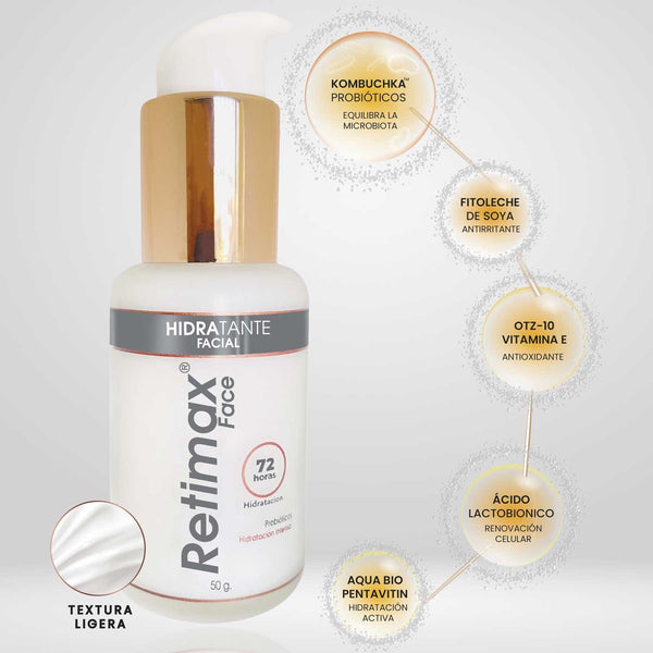 Retimax Face Hidratante Antiedad| 50 g