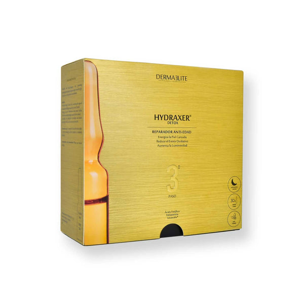 Hydraxer Detox Reparador Antiedad Detoxificante | 30 Ampollas