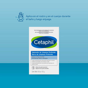 Cetaphil Barra De Limpieza profunda|127 g