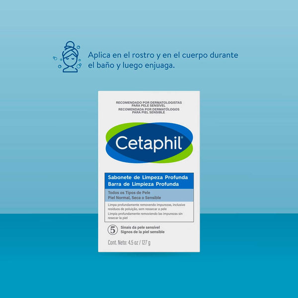Cetaphil Barra De Limpieza profunda|127 g