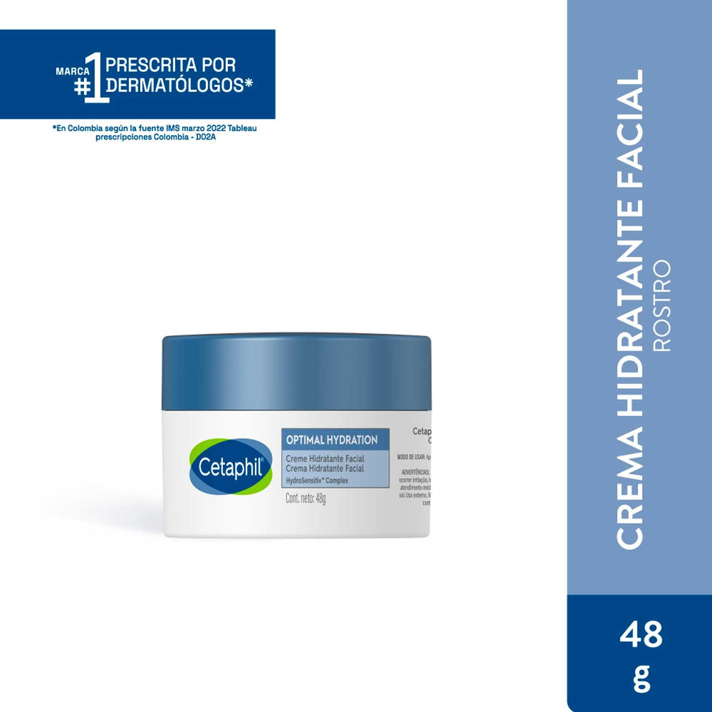 Cetaphil Optimal Hydration Crema Facial Día| 48 g