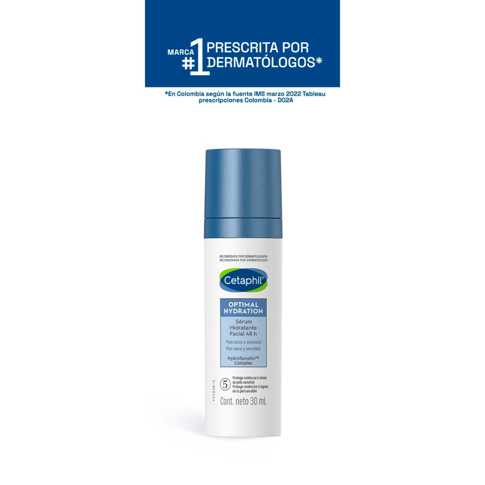 Cetaphil Optimal Hydration Sérum Hidratante Facial| 30 ml