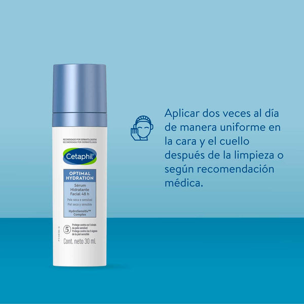 Cetaphil Optimal Hydration Sérum Hidratante Facial| 30 ml
