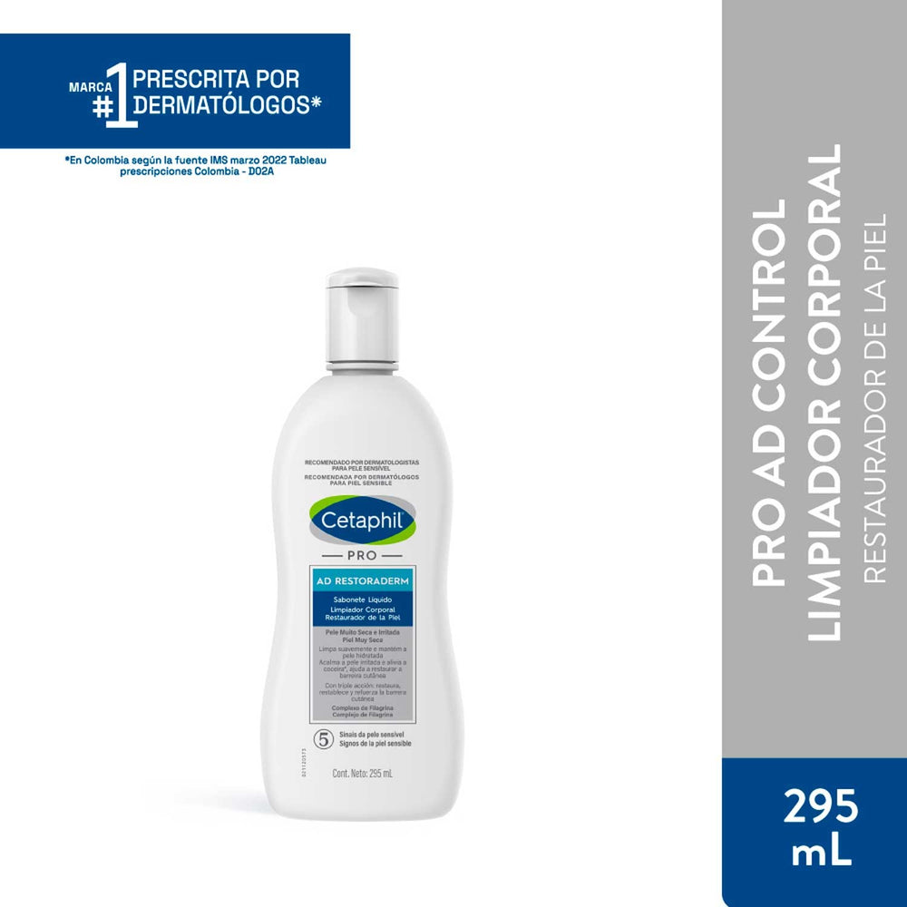 Cetaphil Pro AD Control Limpiador Corporal | 295 ml