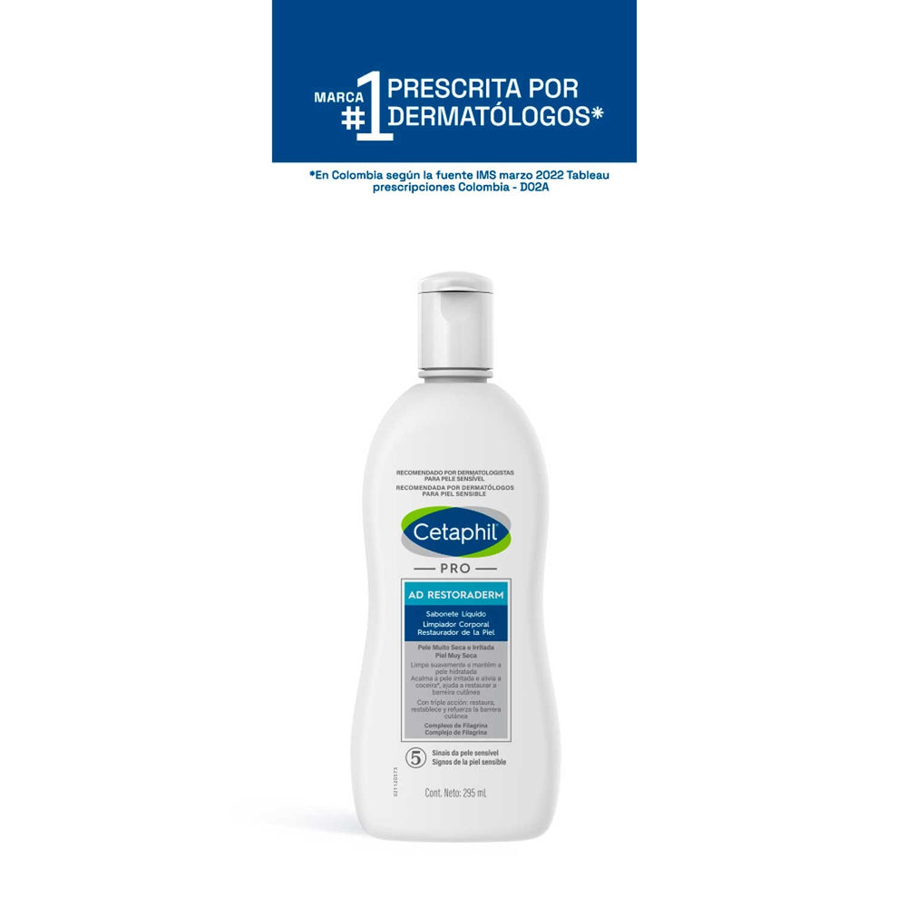 Cetaphil Pro AD Control Limpiador Corporal | 295 ml
