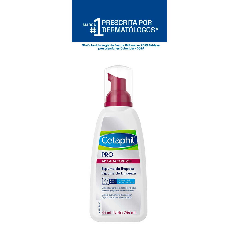 Cetaphil AR Calm Control Espuma De Limpieza | 236 ml