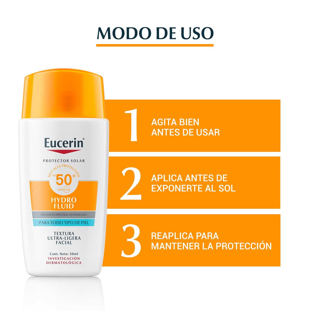 Eucerin Hydro Fluid FPS 50+ | 50 ml