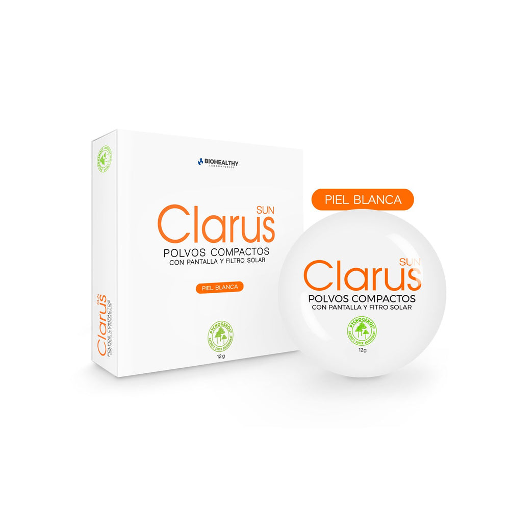 Clarus Polvos Compactos Tono Claro|12 g