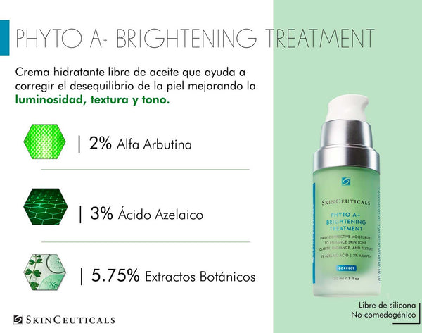 Phyto A + Brightening Treatment Corrección Hidratante  | 30 ml
