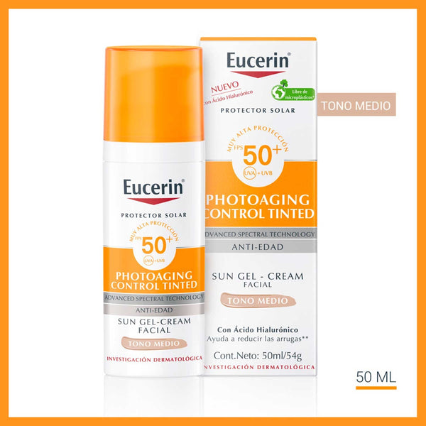 Protector solar CC Creme Tono medio FPS 50+ | 50 ml