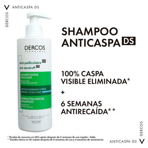Dercos Shampoo Anti-Caspa DS| 390 ml