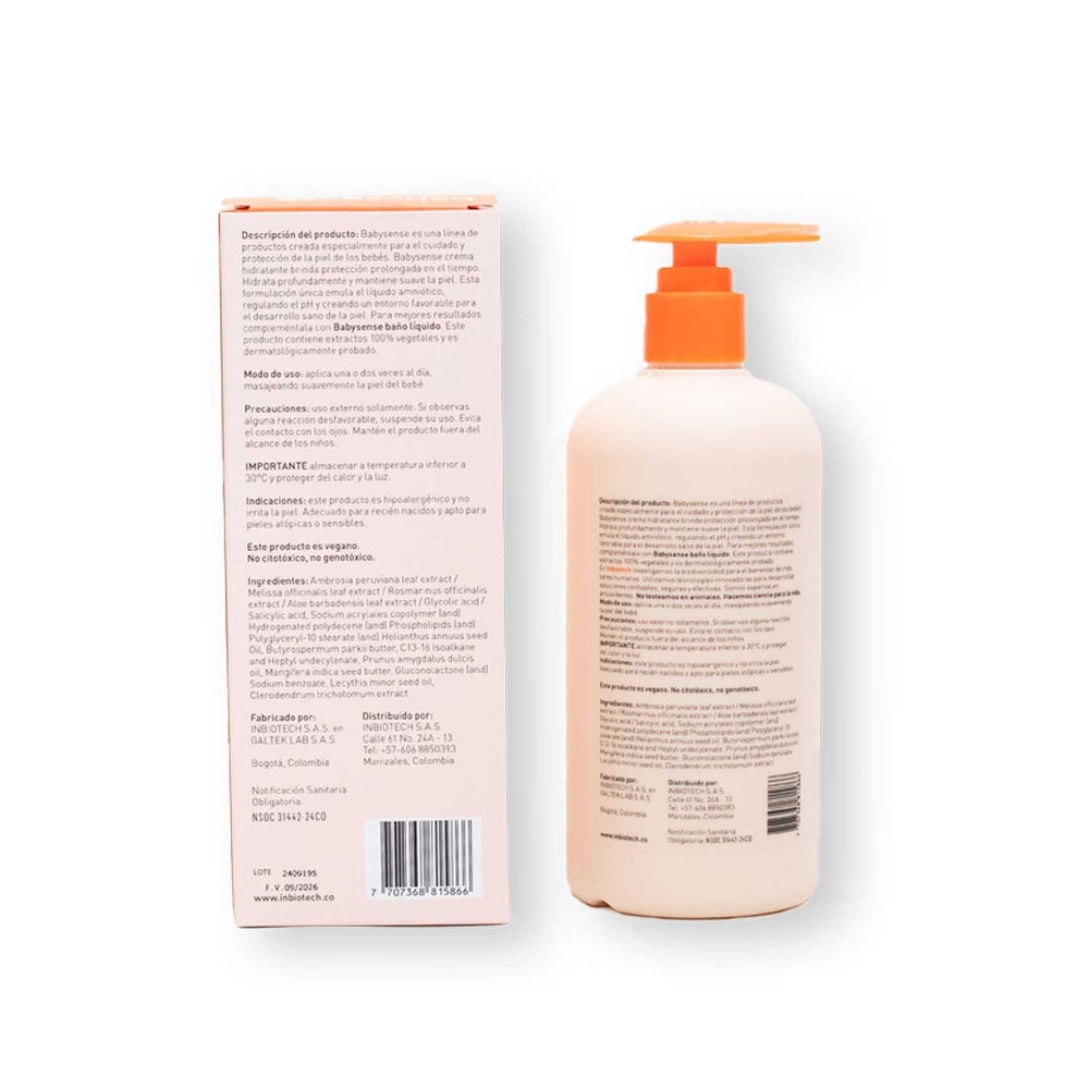 Babysense Crema Hidratante| 400 ml