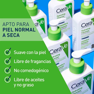 Limpiadora Hidratante Piel Normal a Seca | 473 ml