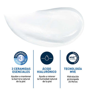 CeraVe Loción Hidratante Con Ceramidas y Ácido Hialurónico | 473 ml