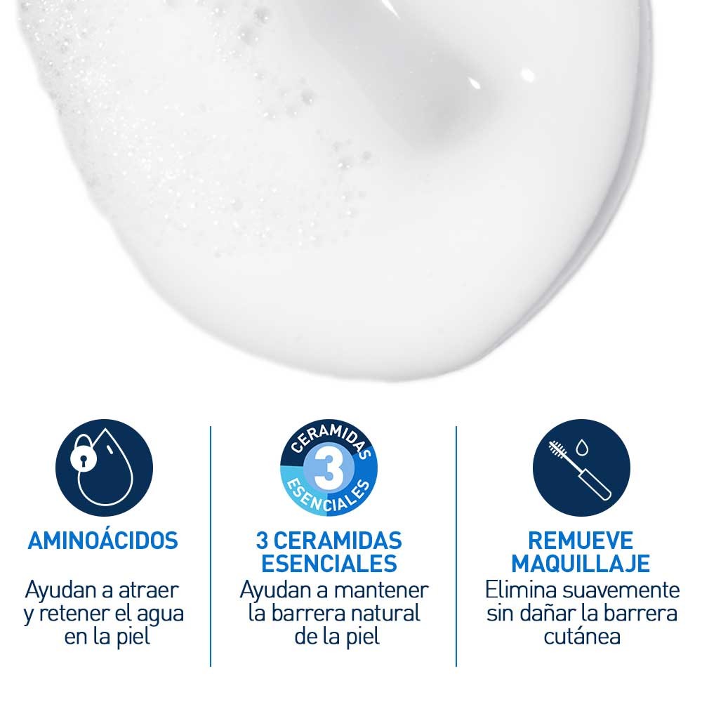 CeraVe Limpiadora Crema Espuma Hidratante | 236 ml